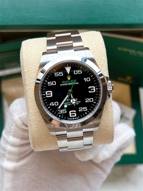 rolex air king bandbreite|Rolex Air-King pants.